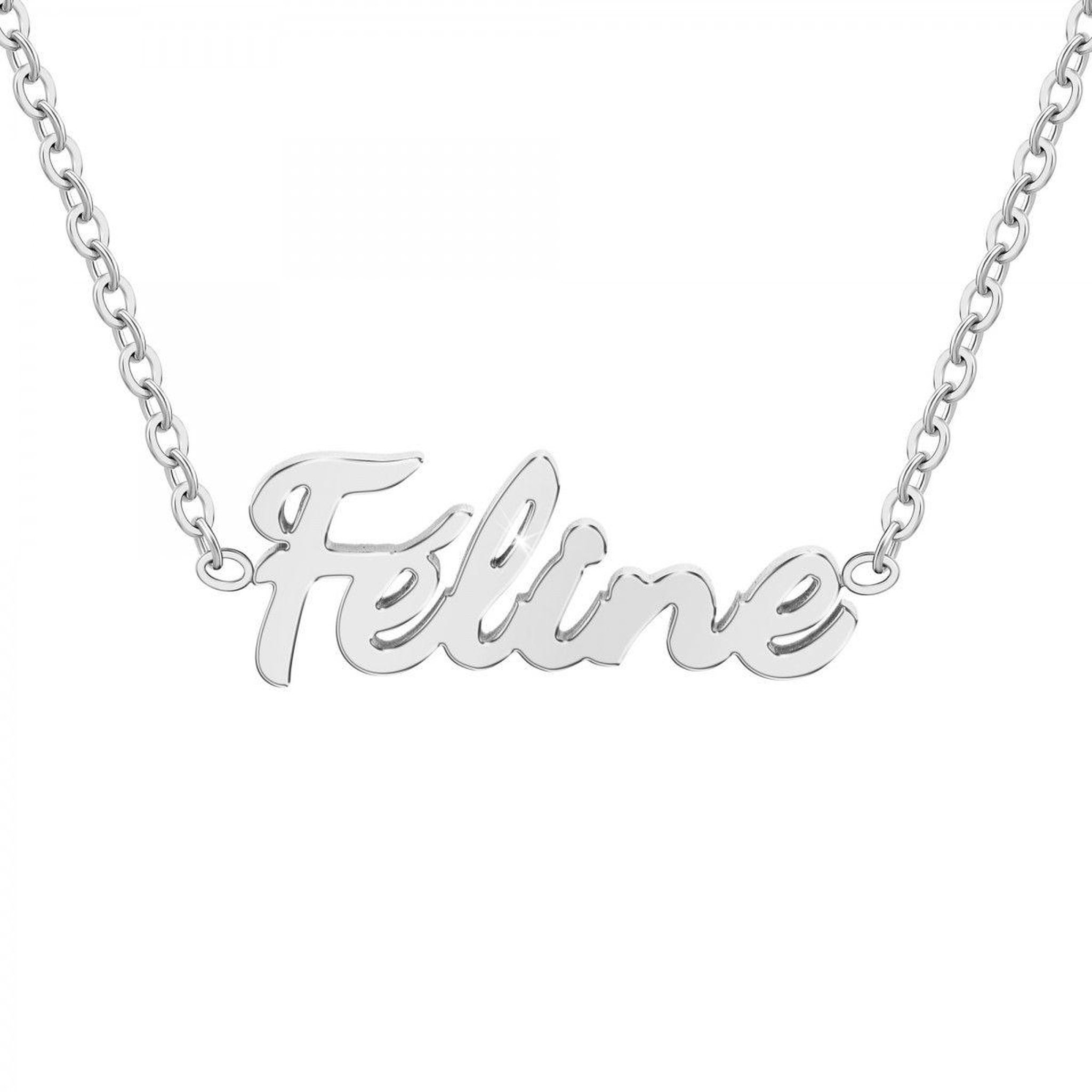 SC CRYSTAL Féline - Collier à message