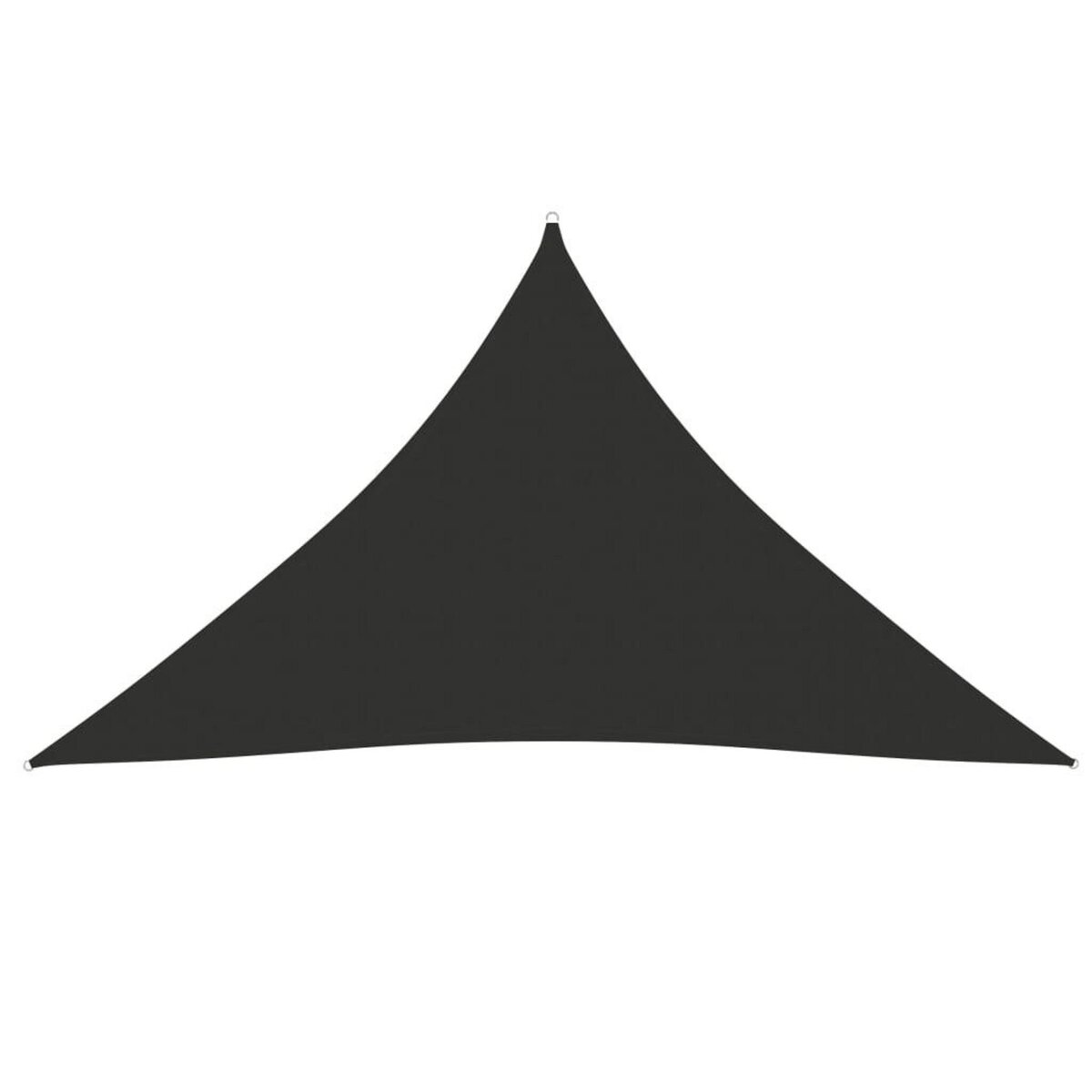VIDAXL Voile de parasol tissu oxford triangulaire 4x4x5,8 m anthracite
