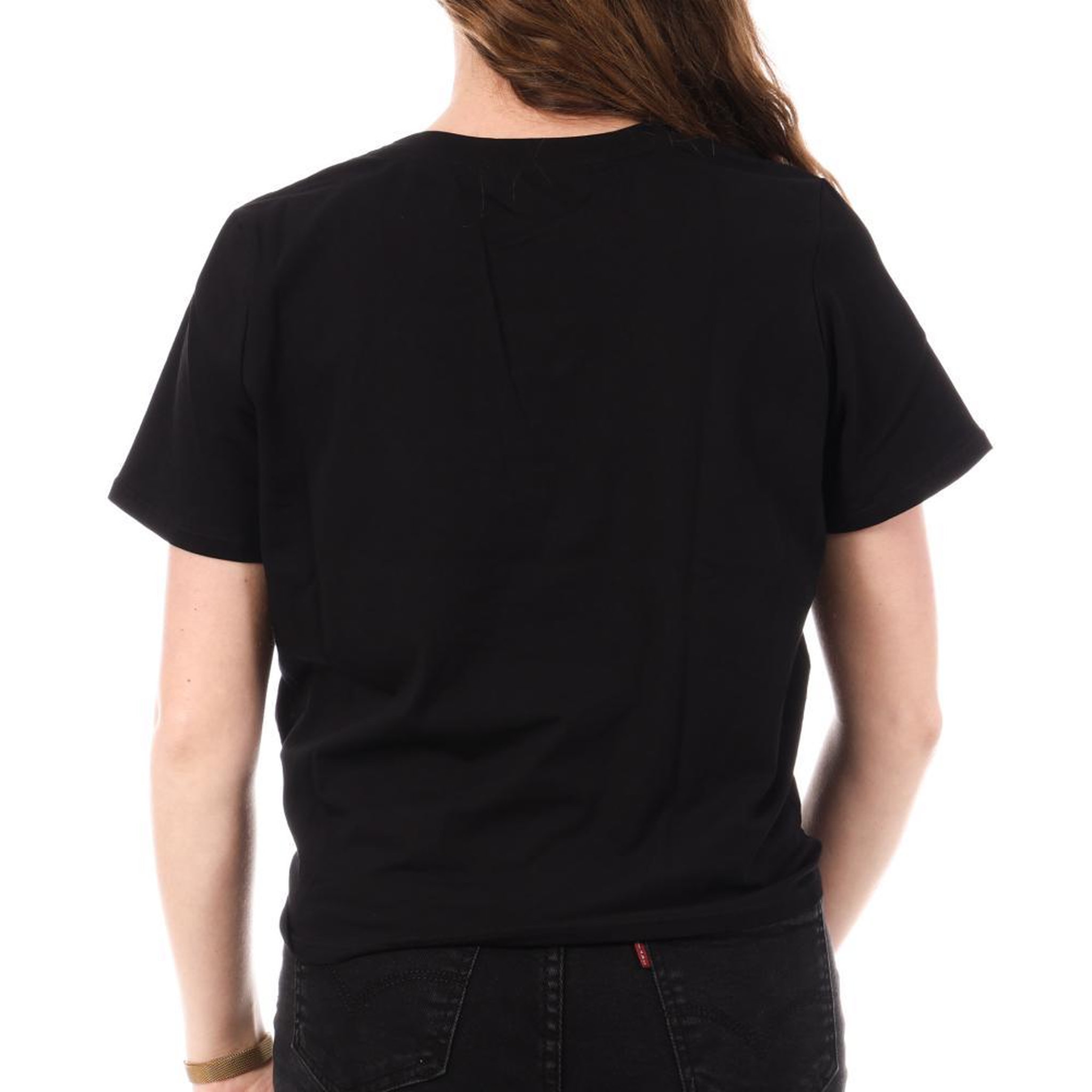 Voir la diapositive 2 : MORGAN T-Shirt Noir Femme Morgan DANNY