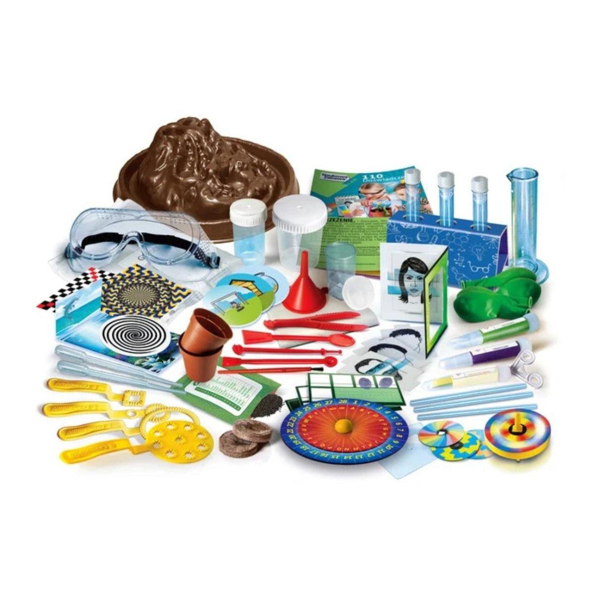 Voir la diapositive 4 : CLEMENTONI Coffret scientifique  50720 science  and  jeu - 110 expériences