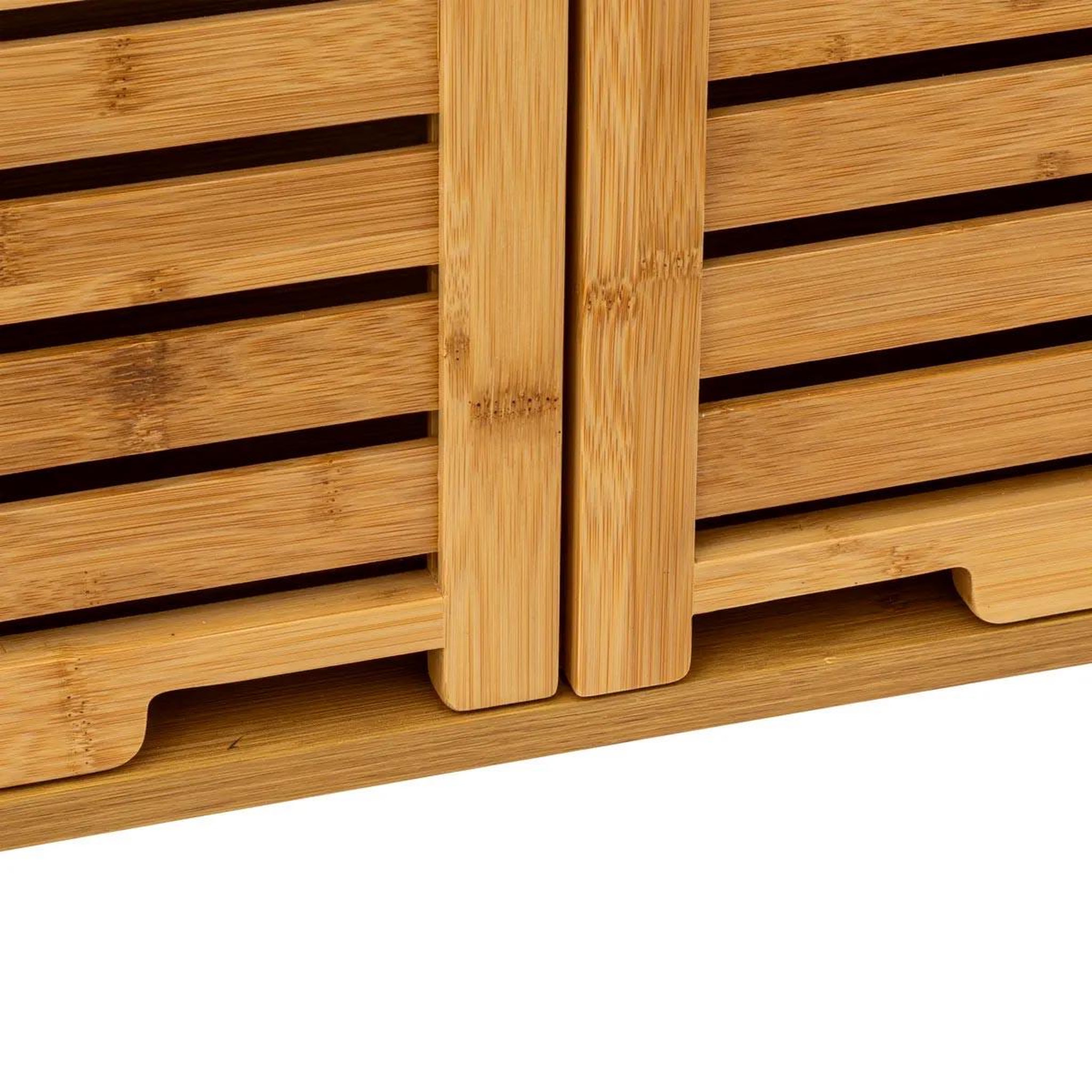 Voir la diapositive 3 : FIVE Meuble haut 2 portes  sicela  59cm naturel