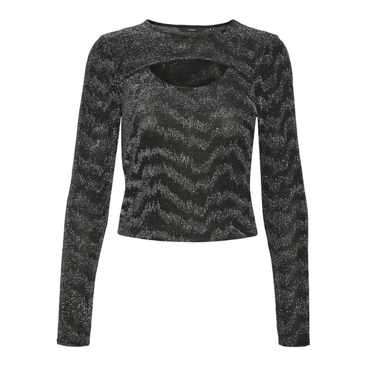 Vero Moda T-Shirt Manches Longues Noir Femme Vero Moda Lucy