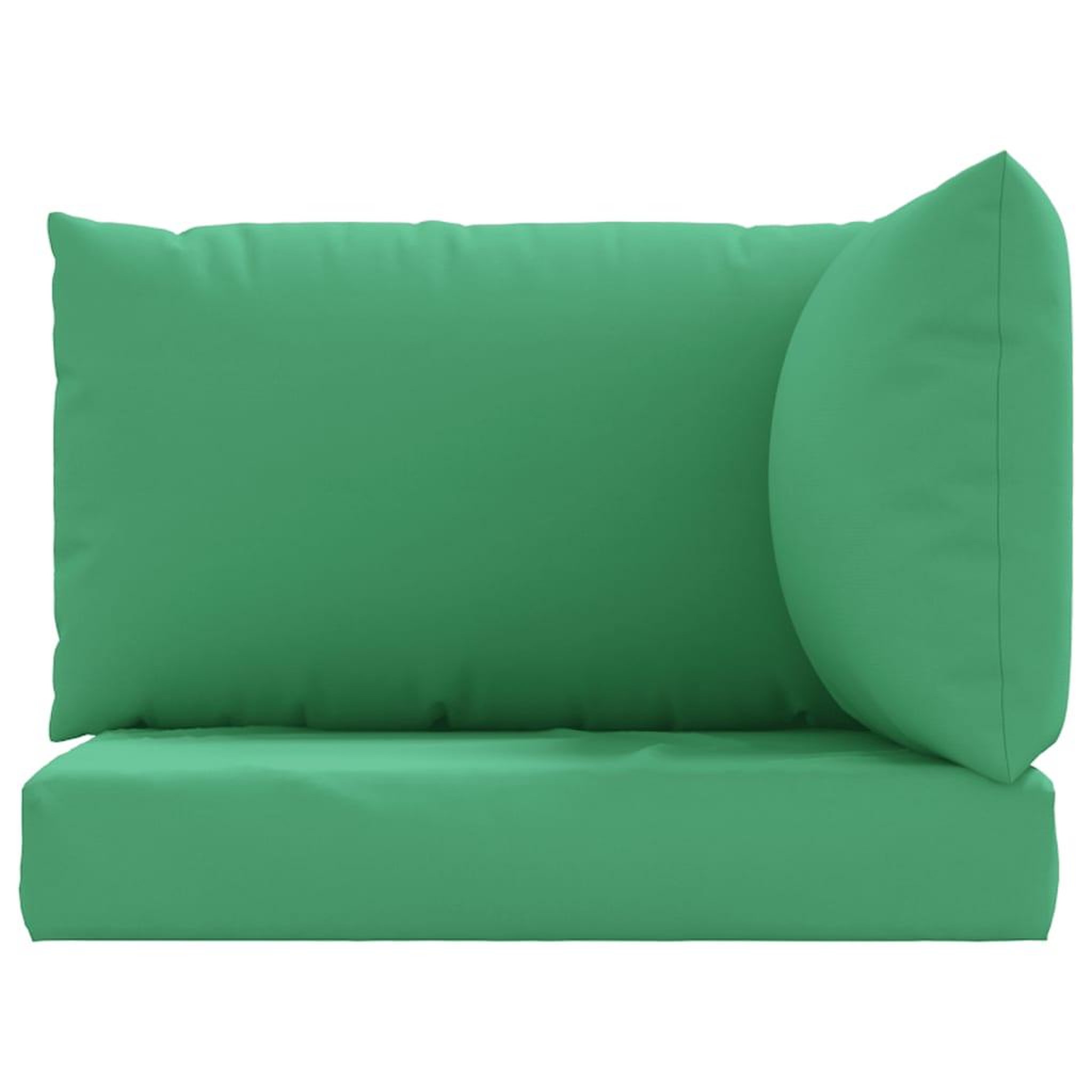 Voir la diapositive 4 : VIDAXL Coussins de palette lot de 3 vert tissu oxford