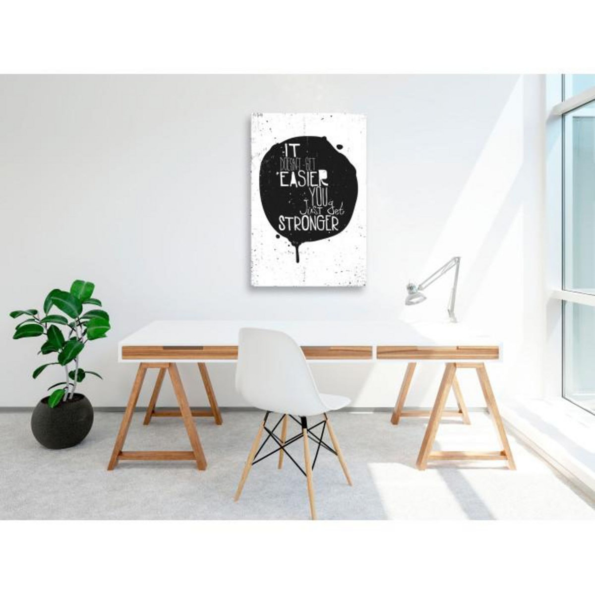 Paris Prix Tableau  It Doesn't Easier You Just Get Stronger