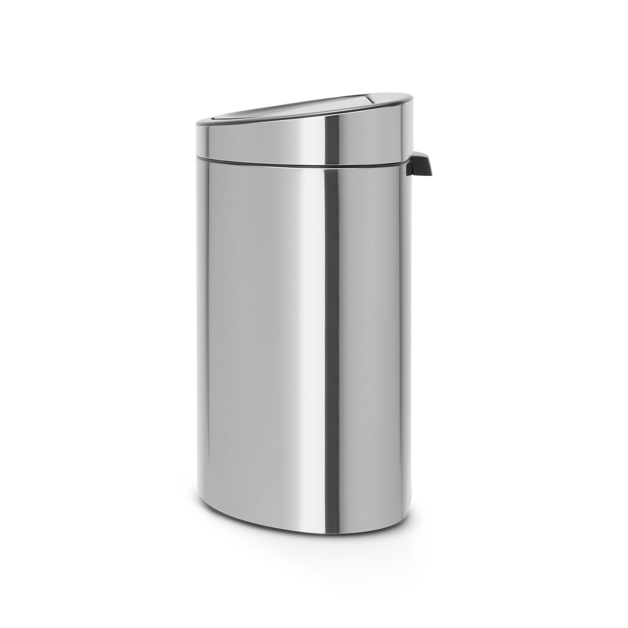 Voir la diapositive 2 : BRABANTIA Poubelle Touche Bin 40L MATT STEEL