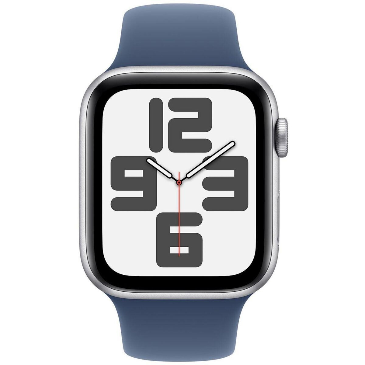 APPLE Montre connectée SE 40mm Argent/Denim S/M Cellular