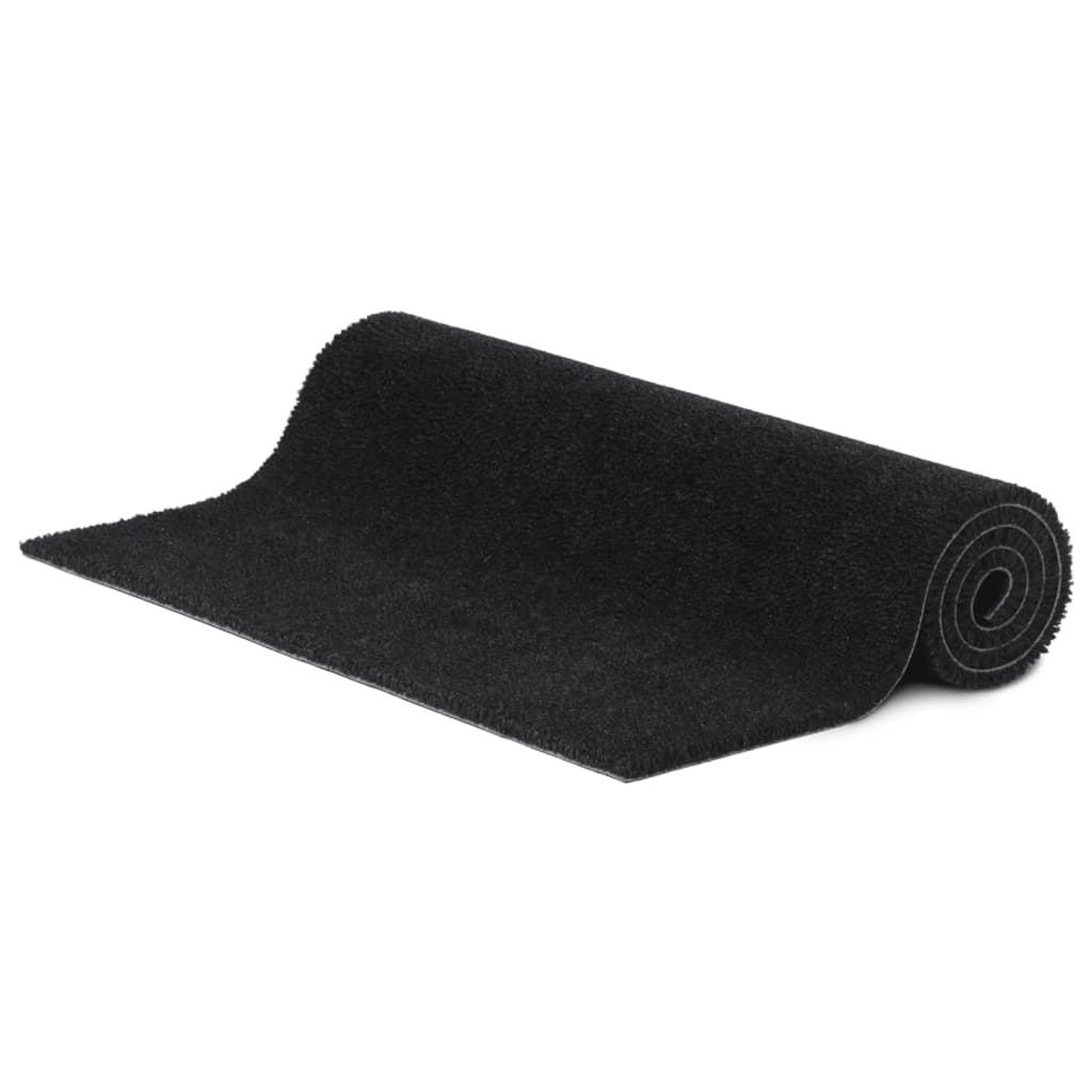 Voir la diapositive 3 : VIDAXL Tapis de porte noir 90x150 cm fibre de coco touffete