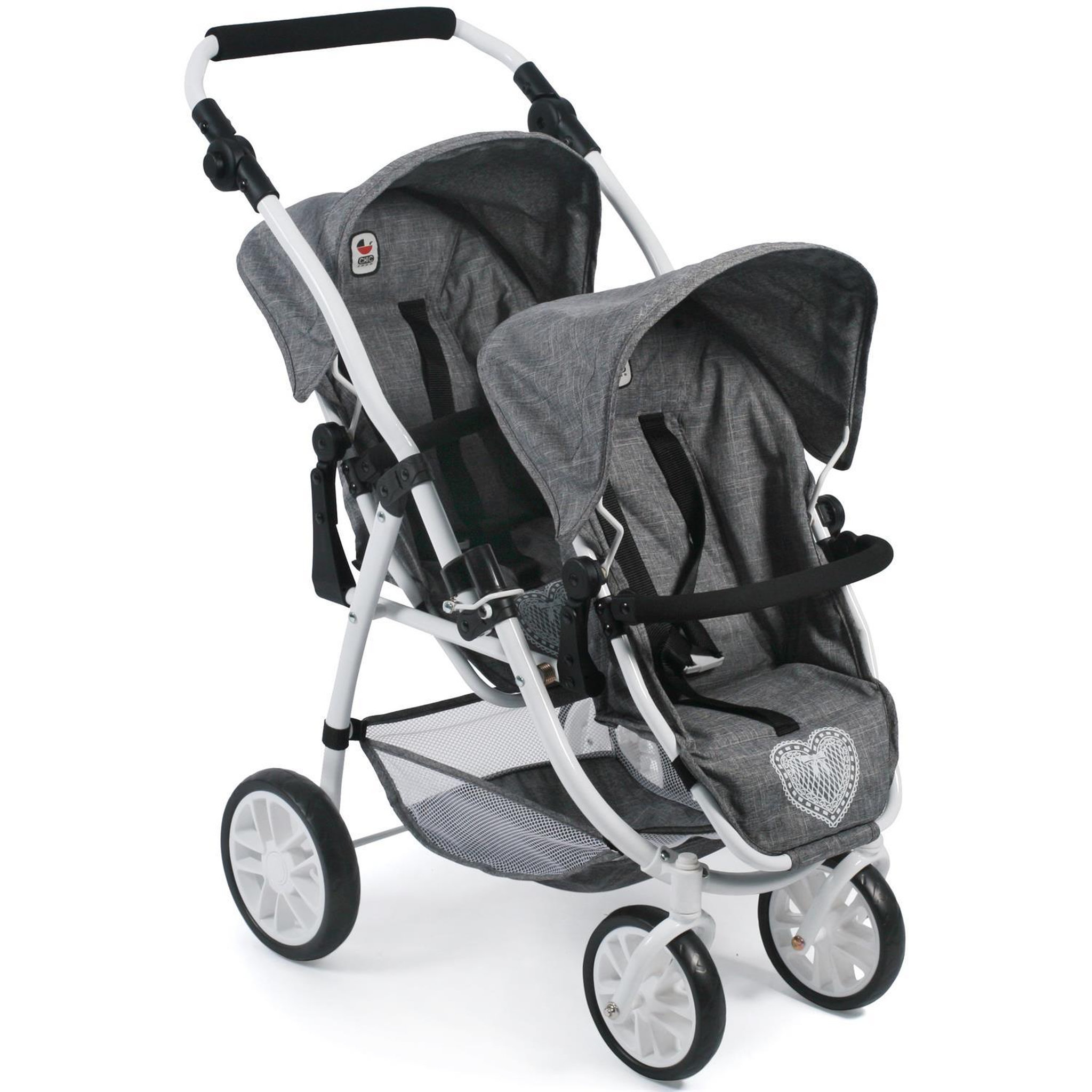 BAYER CHIC 2000 Le buggy Tandem Vario pour poupées - Coloris 76
