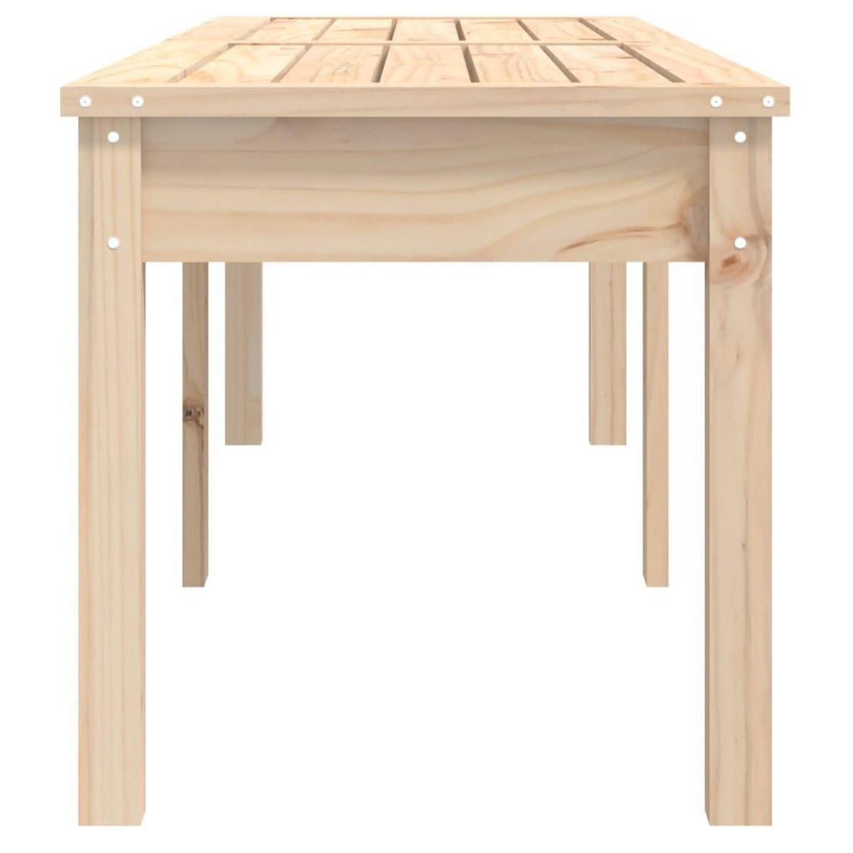 VIDAXL Banc de jardin a 2 places 159,5x44x45 cm bois massif de pin