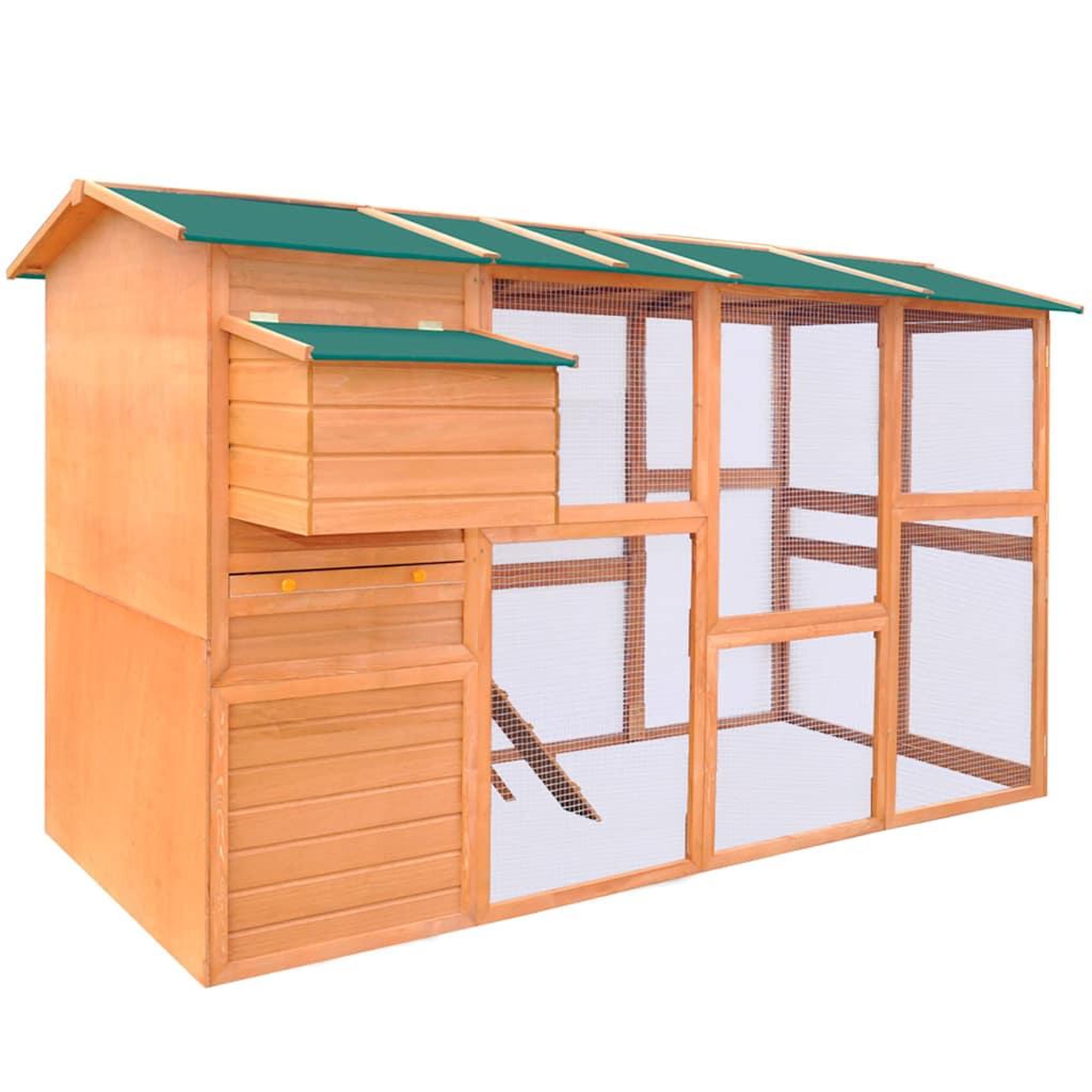 VIDAXL Poulailler  295 x 163 x 170 cm bois
