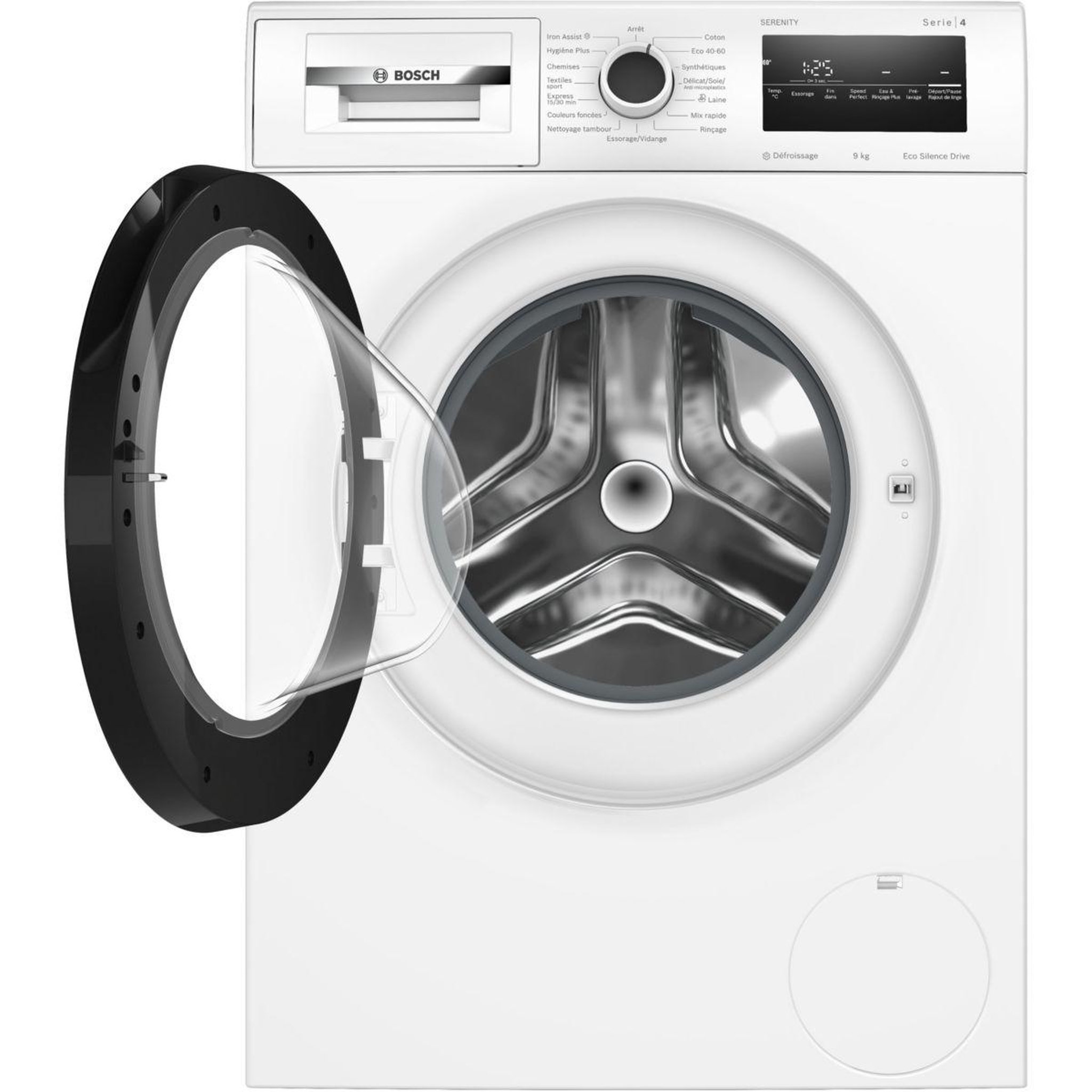 Voir la diapositive 3 : BOSCH Lave linge hublot wan2823qfr, speed perfect, iron assist