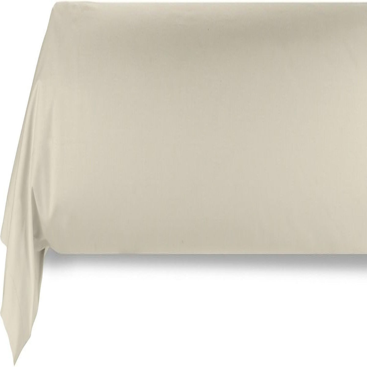 Home collection Taie de traversin 100% coton 57fils