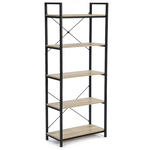 ID MARKET Etagère 5 niveaux DETROIT design industriel 170 cm