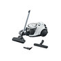 Voir la diapositive 4 : BOSCH Aspirateur sans sac 550w 72db blanc/noir - BGS41K332