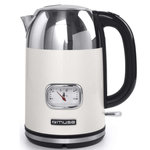 Muse Bouilloire sans fil 1.7l 2200w crème/inox - MS-020SC