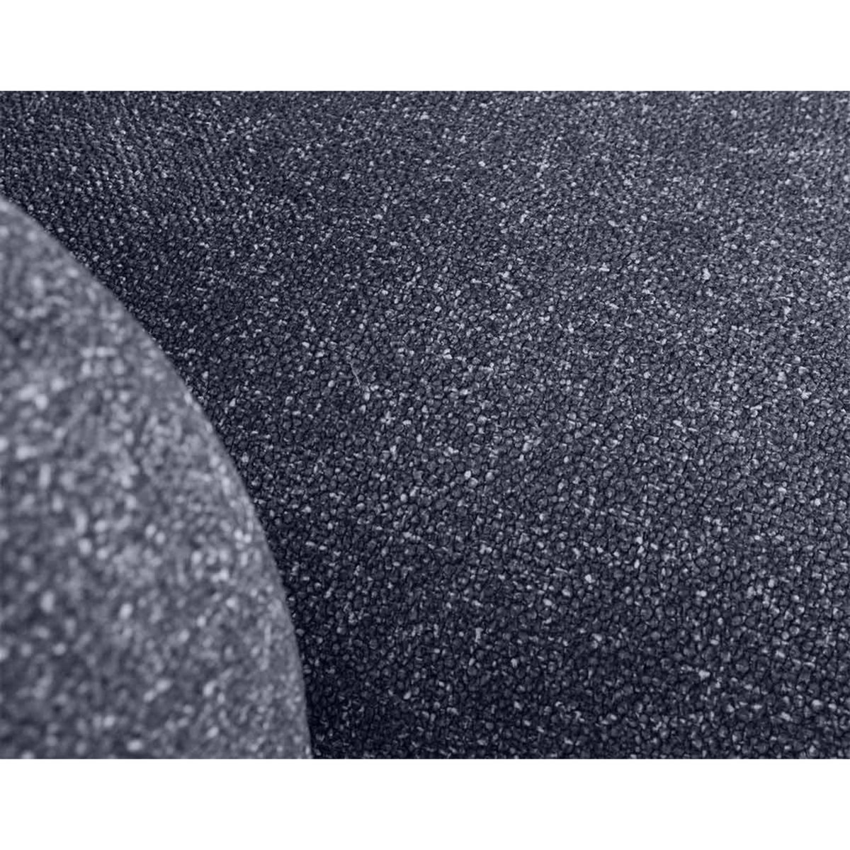 LISA DESIGN Velris - canapé d'angle gauche 3 places en tissu moucheté