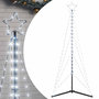 Voir la diapositive 2 : VIDAXL Sapin de Noël a LED 363 LED blanc froid 182 cm