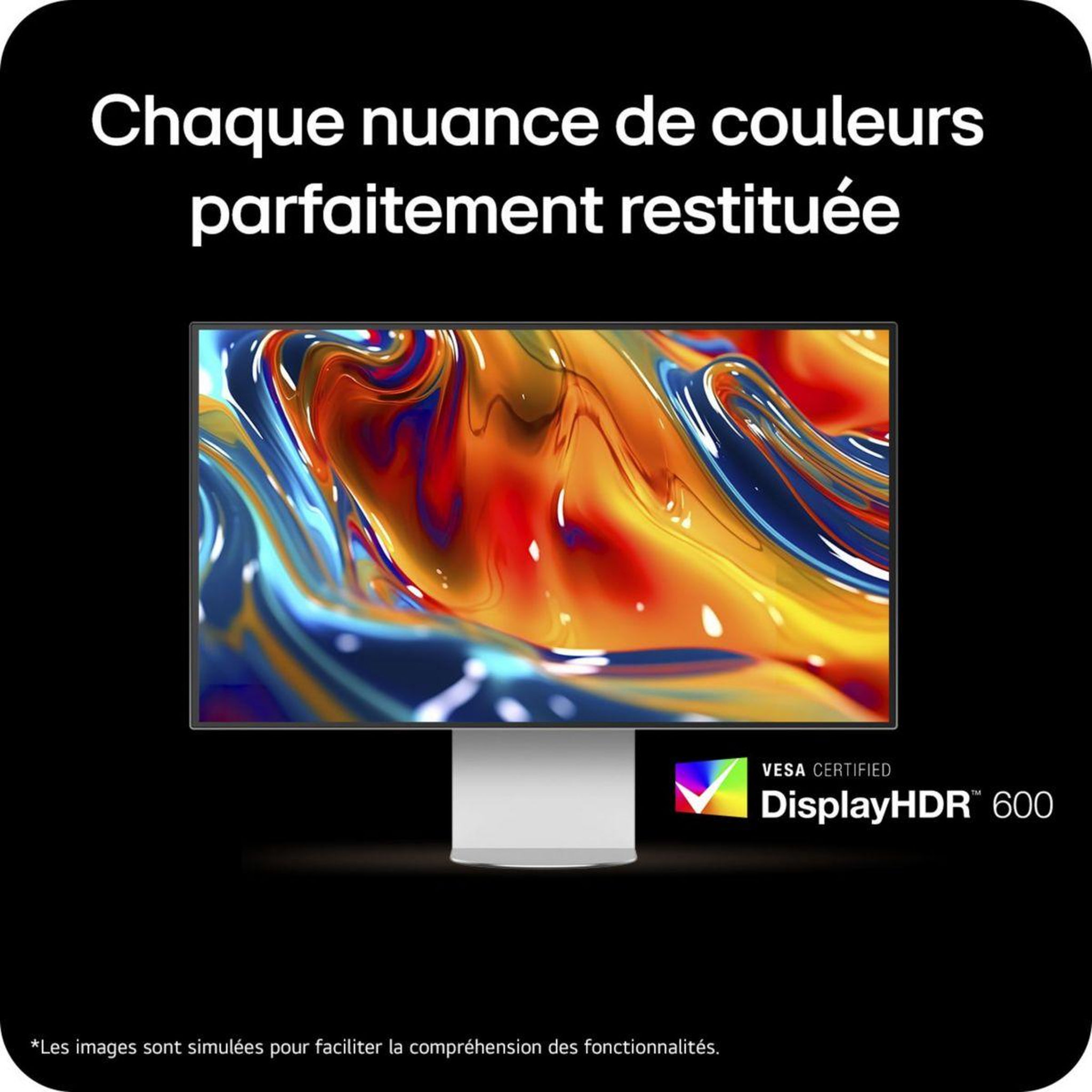 Voir la diapositive 5 : LG Ecran 32U990A-S.AEU 32'' 6K Nano IPS