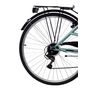 Voir la diapositive 2 : DISCOVERY ADVENTURES VELO - VTC 28'' City Rigide Femme Acier  Discovery Adventures  - 6 vitesses - Enjambement bas - Freins V-brake - Dérailleur Shimano - Potence réglable - Porte-bagages