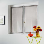 Paris Prix Paire de Voilages Maille  Cadria  60x120cm Taupe