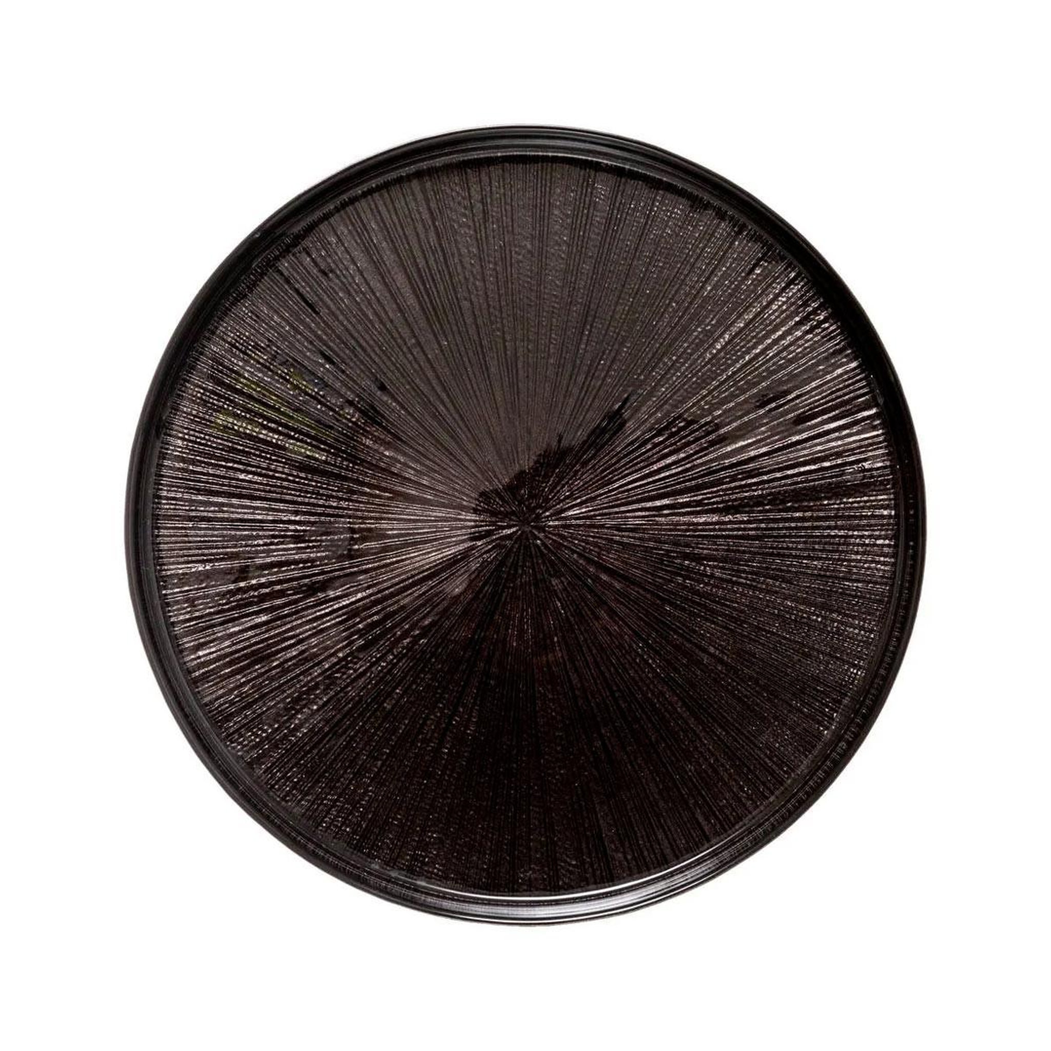 SECRET DE GOURMET Lot de 6 assiettes à dessert  astra  21cm noir