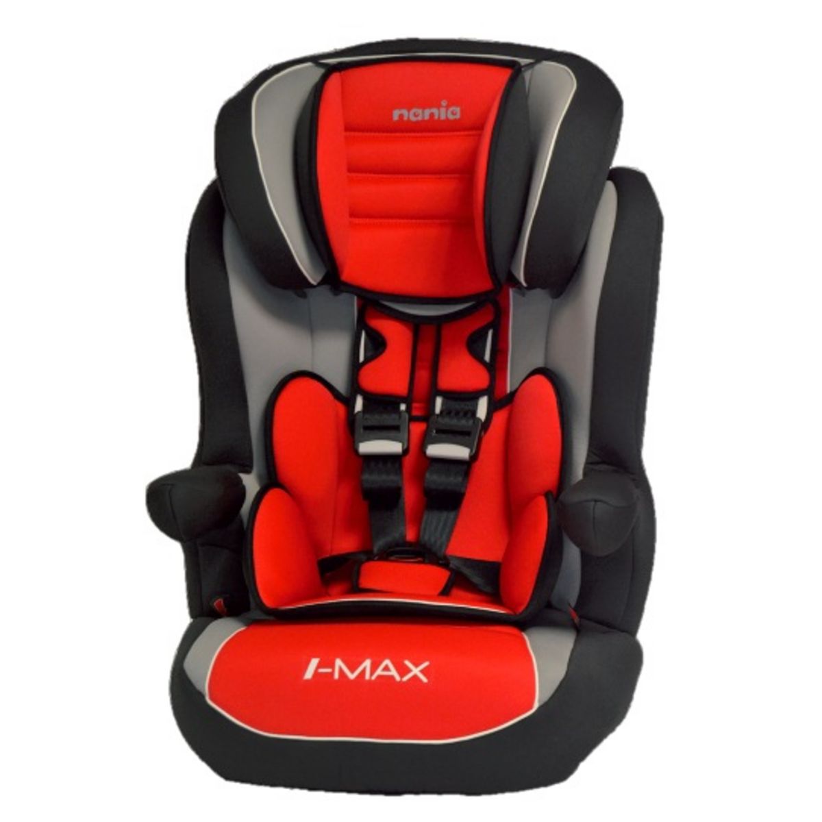 NANIA Siège auto Imax SP luxe Groupe 1- 2- 3  Noir/rouge