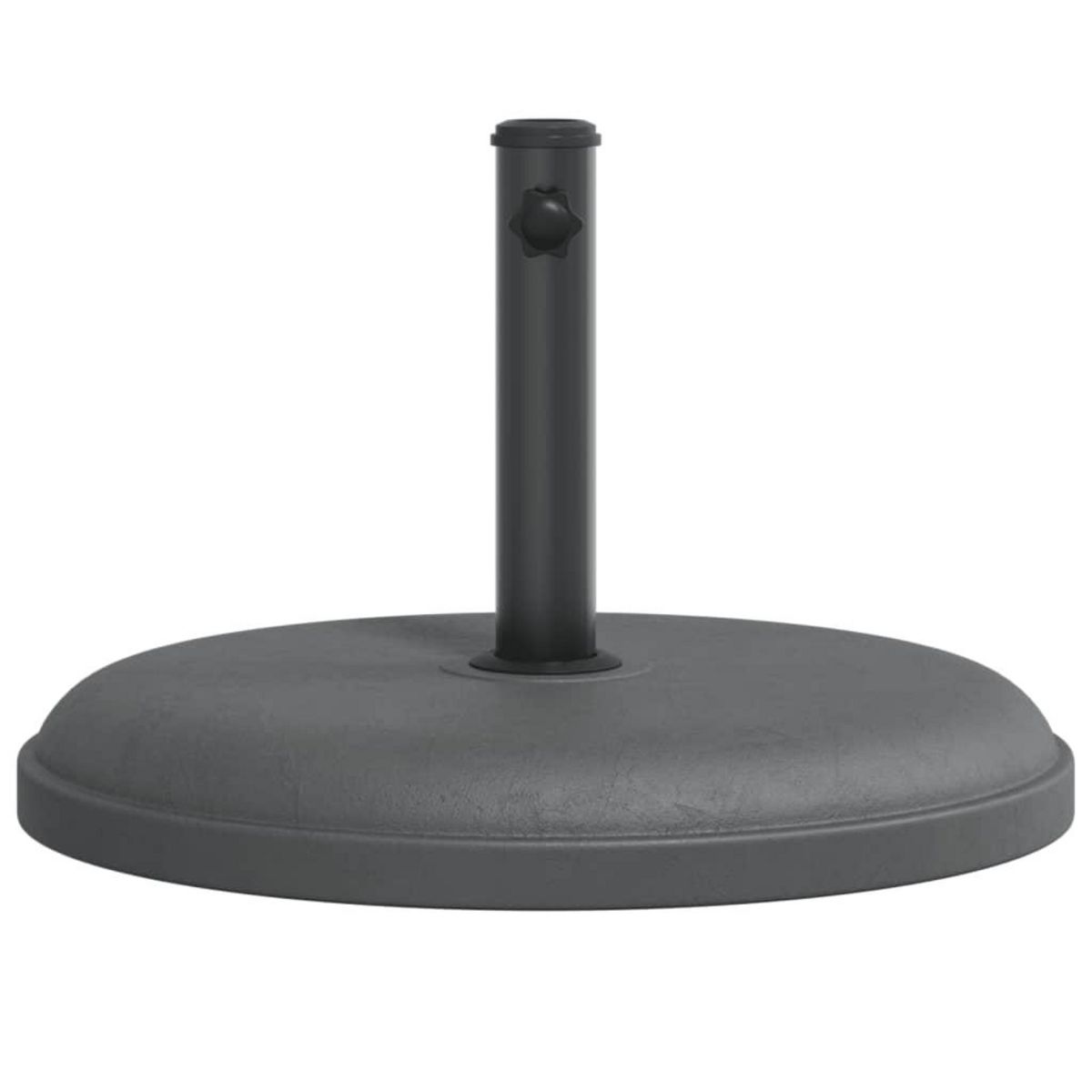 VIDAXL Base de parasol pour mats Ø32/35/38 mm 25 kg rond