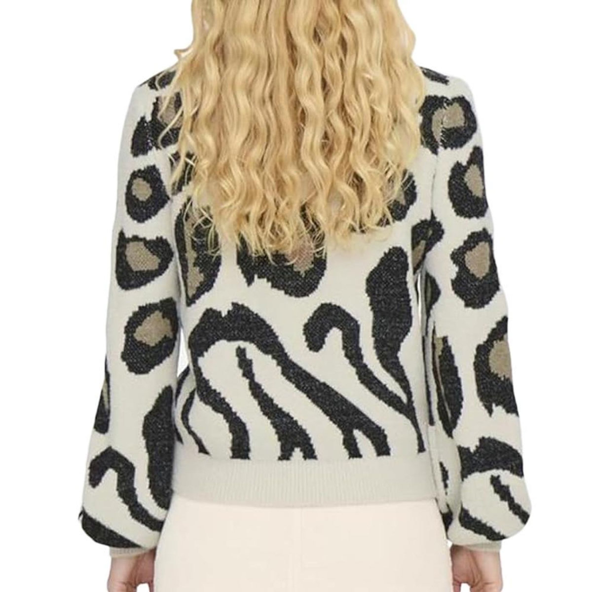 JACQUELINE DE YONG Pull /Beige Femme JDY  orraine