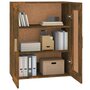 Voir la diapositive 4 : VIDAXL Armoire murale chene fume 69,5x32,5x90 cm bois d'ingenierie