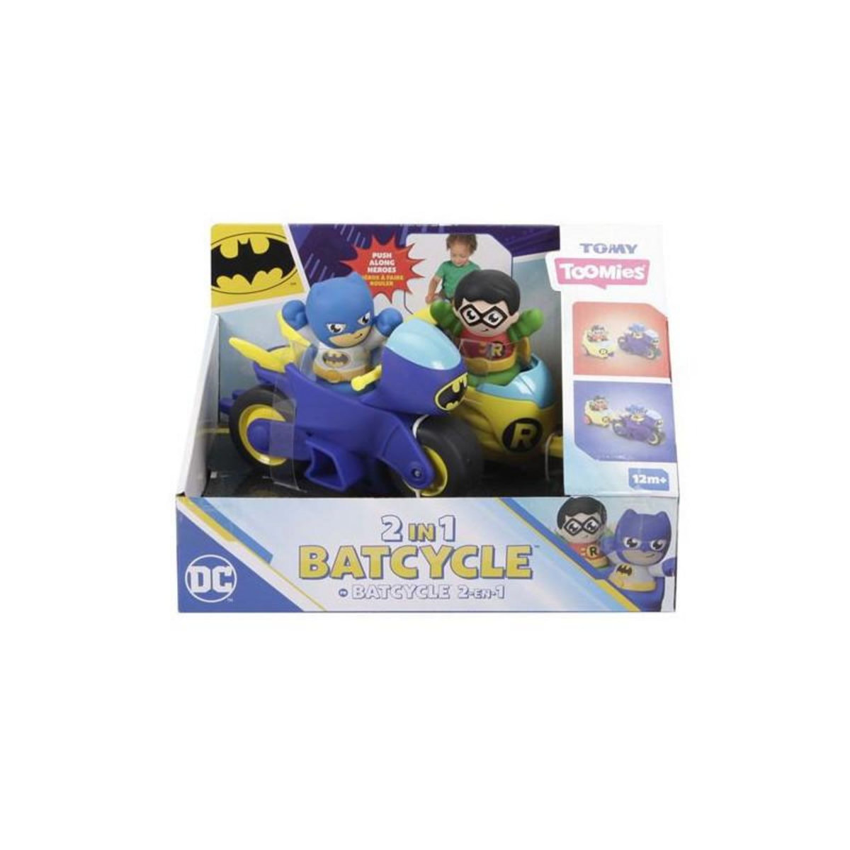 TOMY Jeu d éveil Tomy Batcycle™ 2 en 1