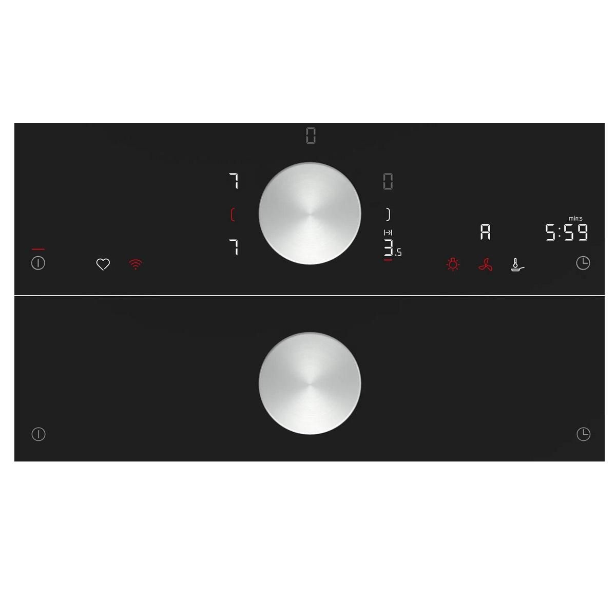 Neff Table de cuisson induction 90cm 5 feux 1100w noir - T69PTX4L0