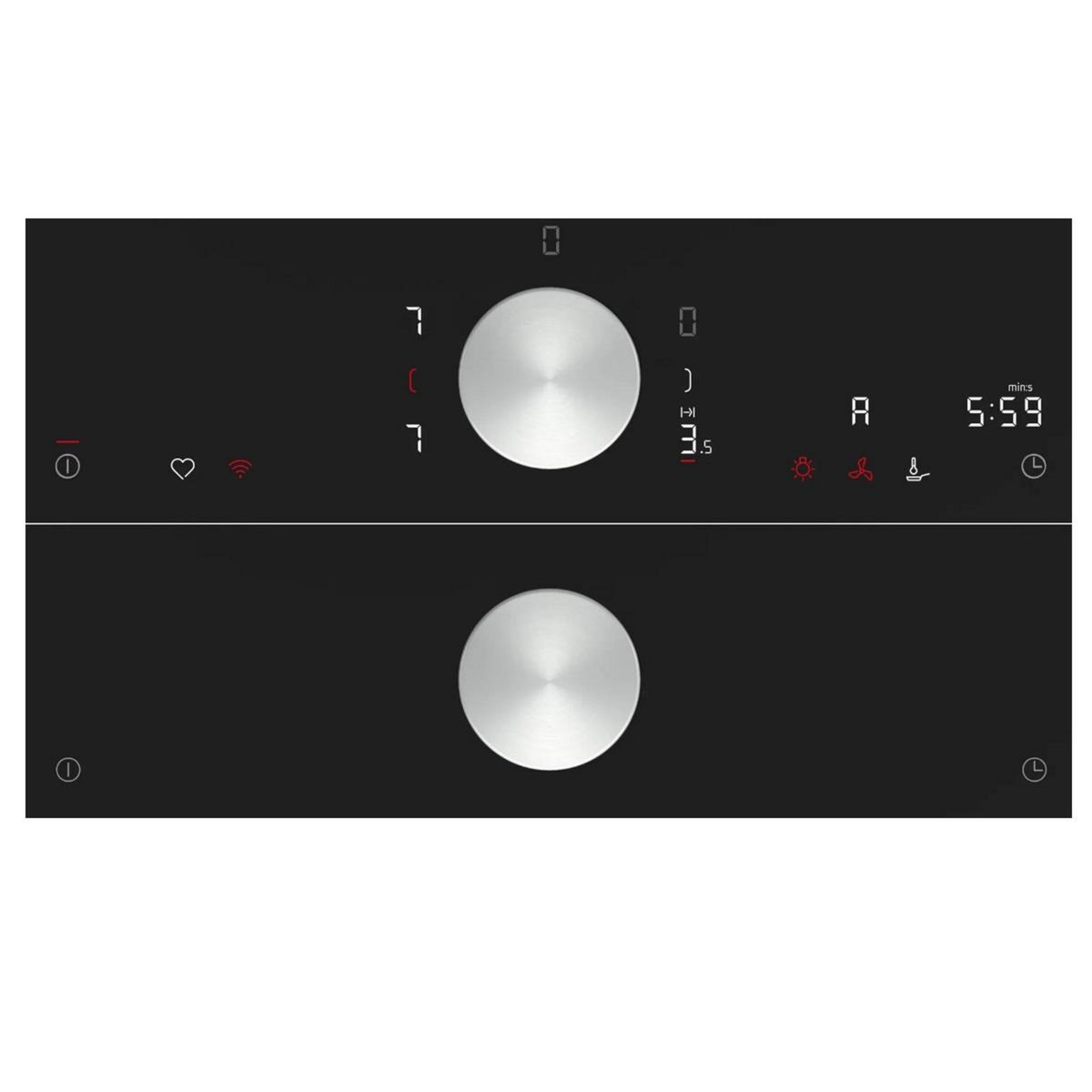 Neff Table de cuisson induction 90cm 5 feux 1100w noir - T69PTX4L0