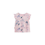 Petit Béguin T-shirt bébé Bella Chica. Coloris disponibles : Rose