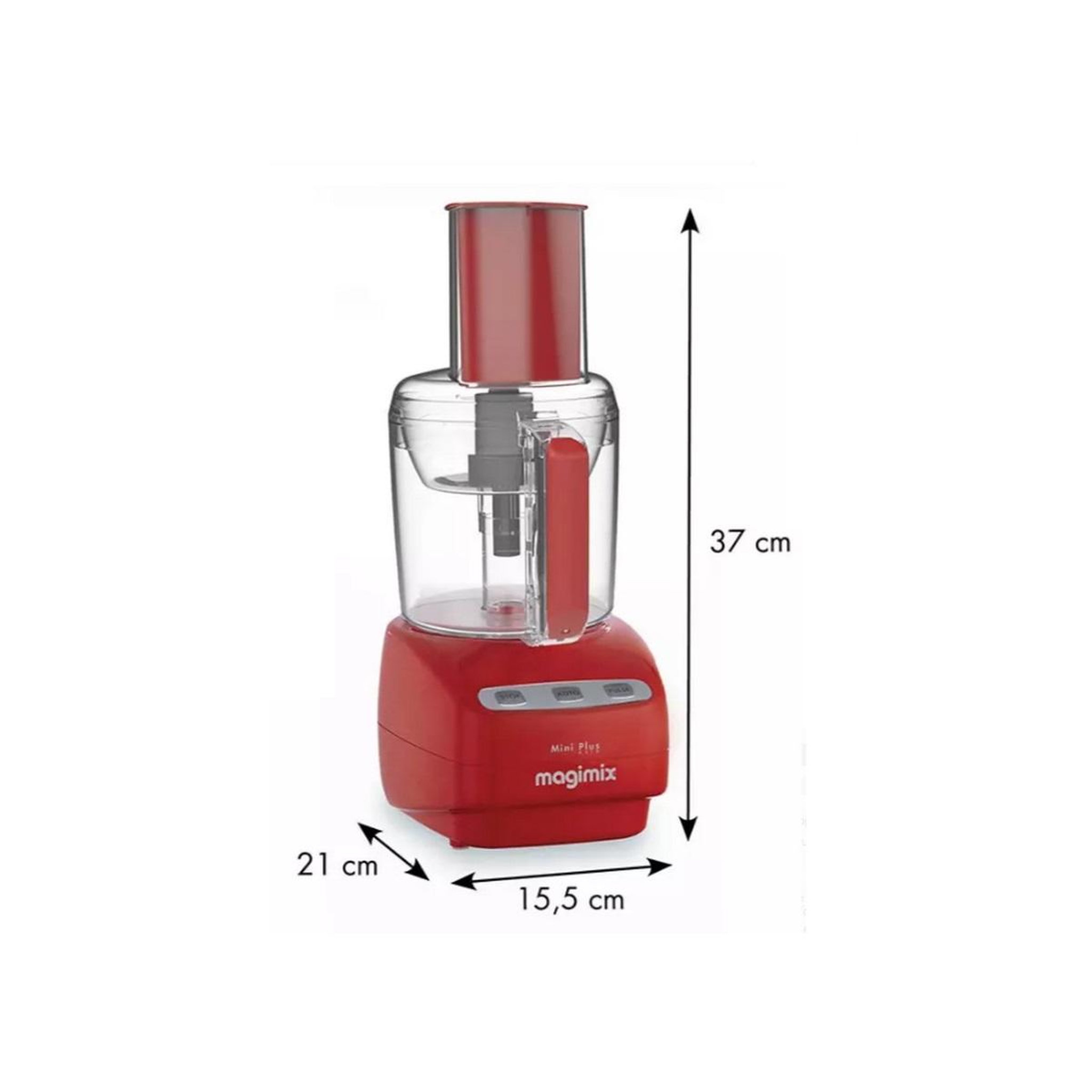 Voir la diapositive 3 : MAGIMIX Mini+ rouge    e/r 4mm bld.mix e( 1) - 18253F