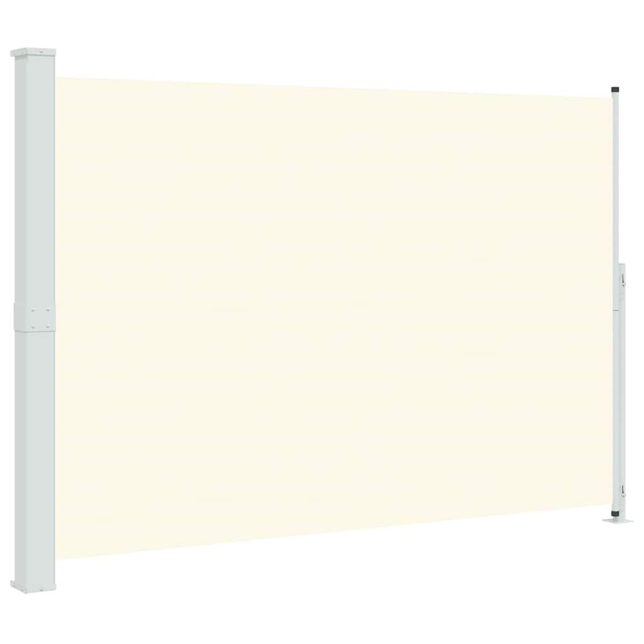 Voir la diapositive 2 : VIDAXL Auvent lateral retractable de patio 200x300 cm creme