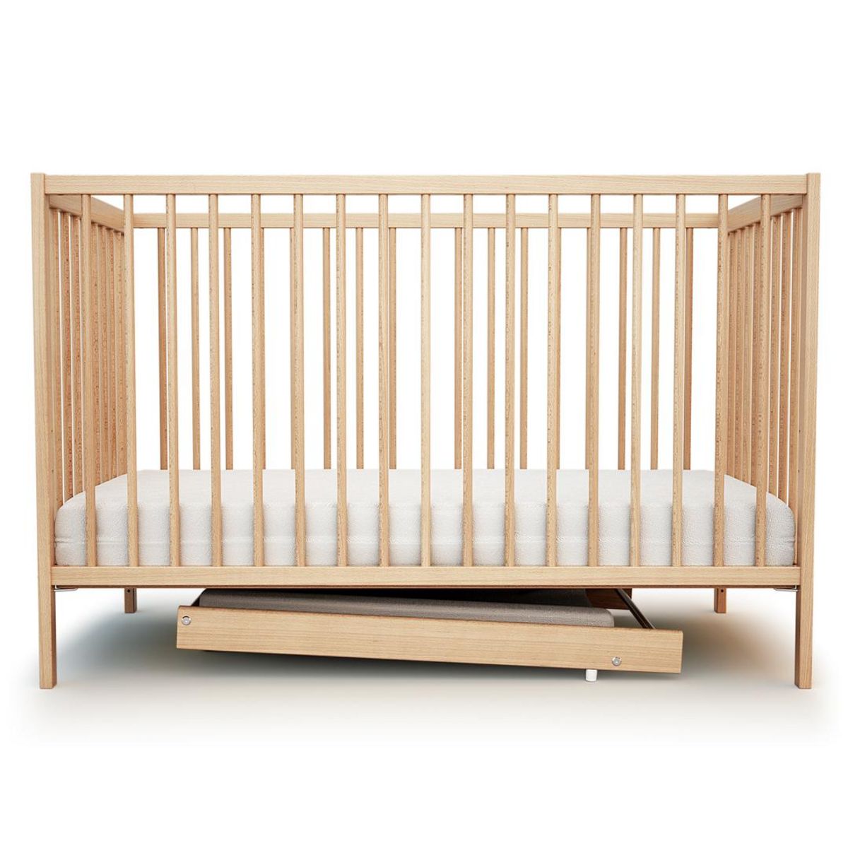 AT4 Grand plan à langer en bois amovible avec matelas ESSENTIEL