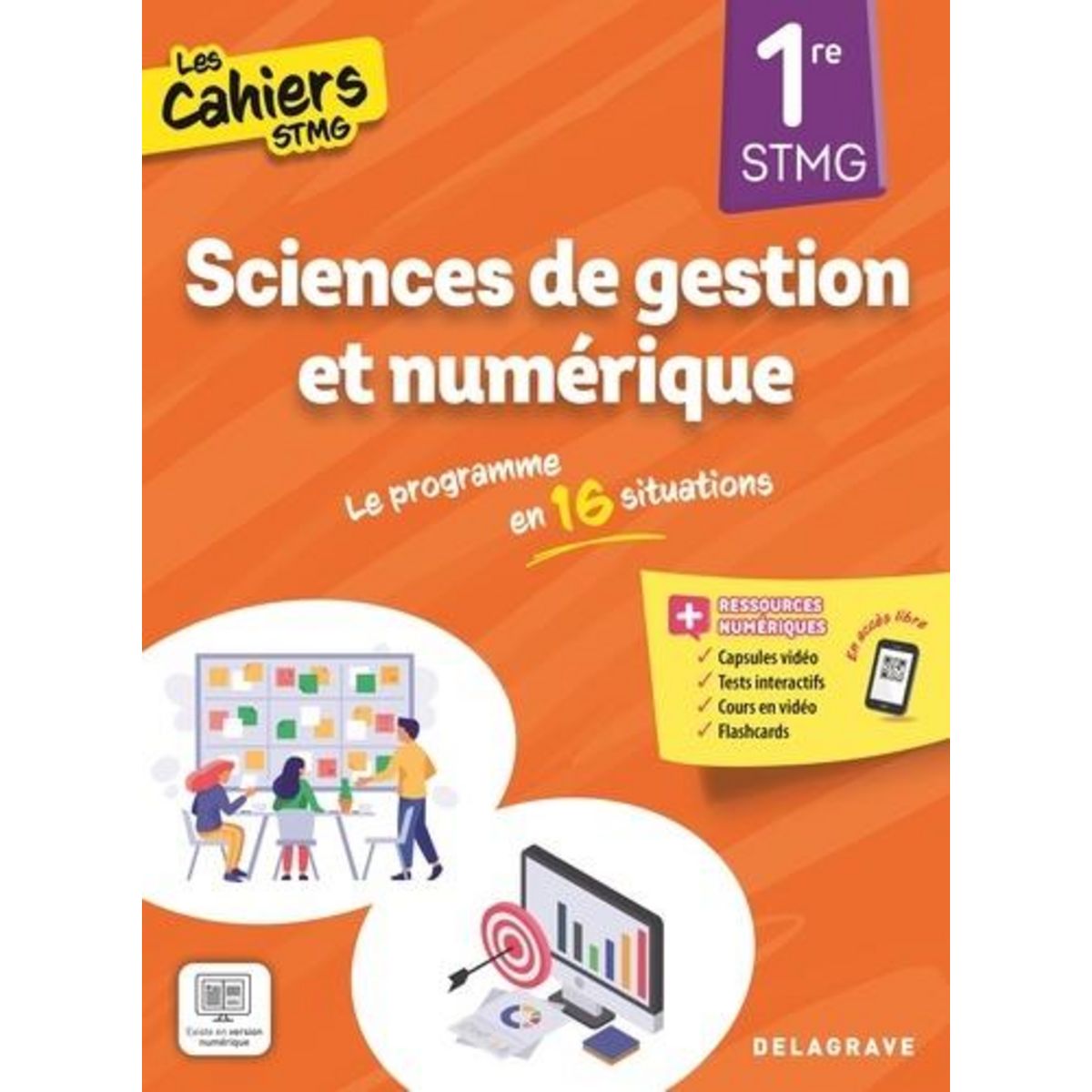 SCIENCES DE GESTION ET NUMERIQUE 1RE STMG CAHIERS STMG. POCHETTE ELEVE, EDITION 2025, Benjaballah Madiha