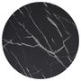 Voir la diapositive 5 : VIDAXL Table d'appoint Dore et marbre noir 45 cm Verre trempe