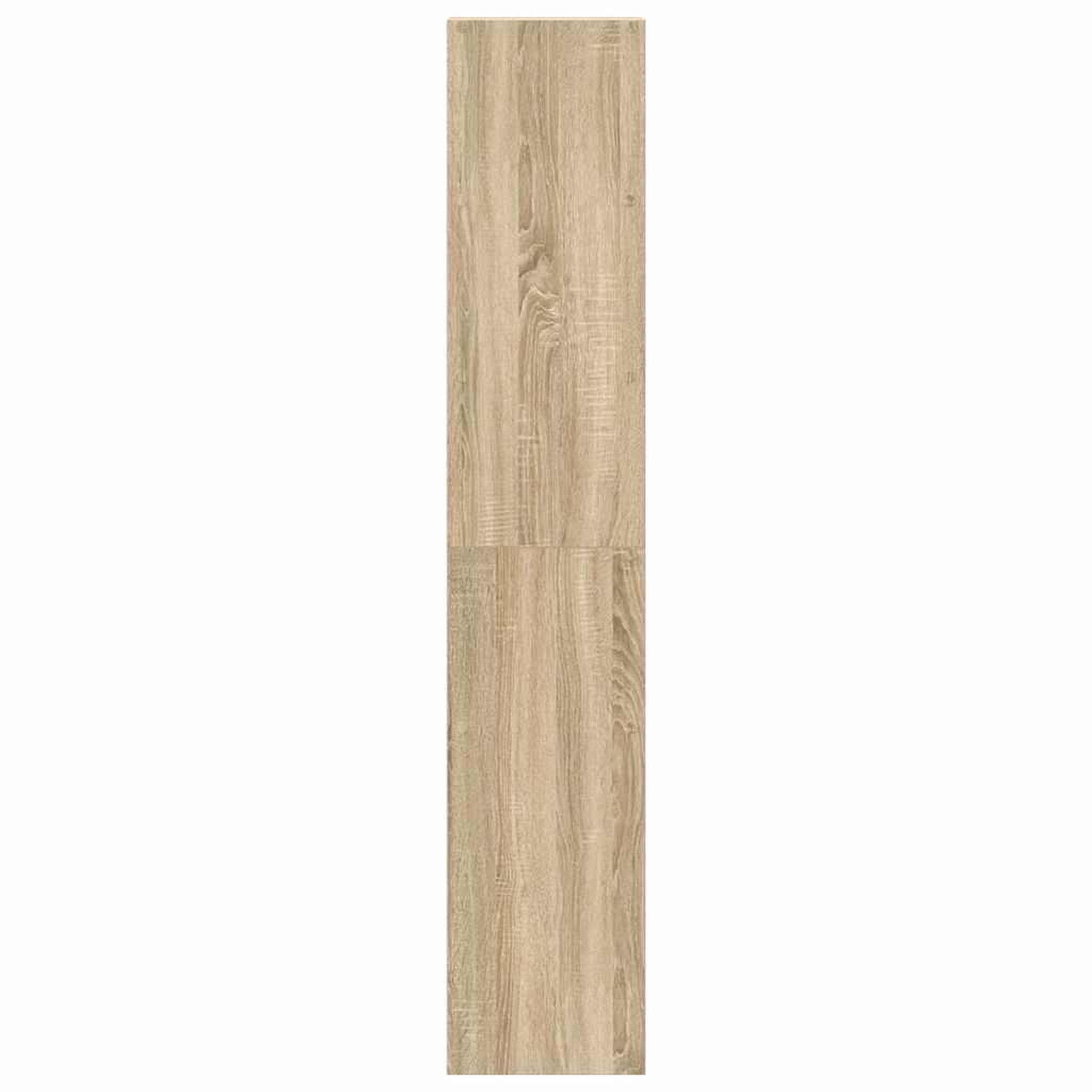 Voir la diapositive 5 : VIDAXL Bibliotheques 2 pcs empilable chene sonoma bois d'ingenierie
