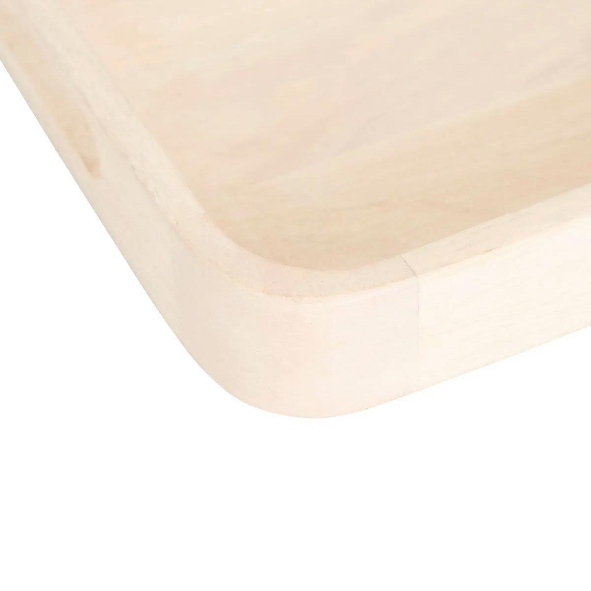Voir la diapositive 2 : SECRET DE GOURMET Plateau de service en bois  ward  34cm beige