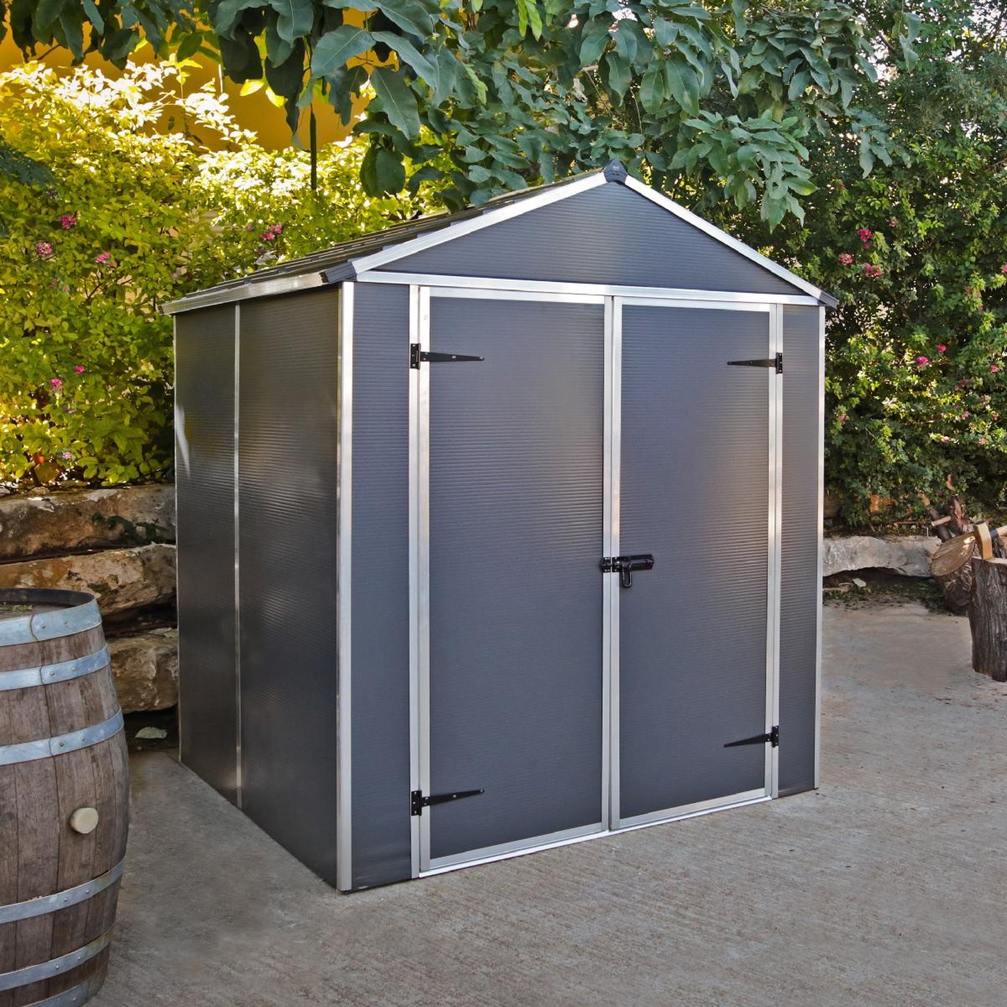 Canopia by PALRAM Abri de jardin résine - 2,8m² - RUBICON SHED