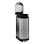 Voir la diapositive 3 : FIVE Poubelle de Cuisine Fine en Inox  Ariane  30L Argent