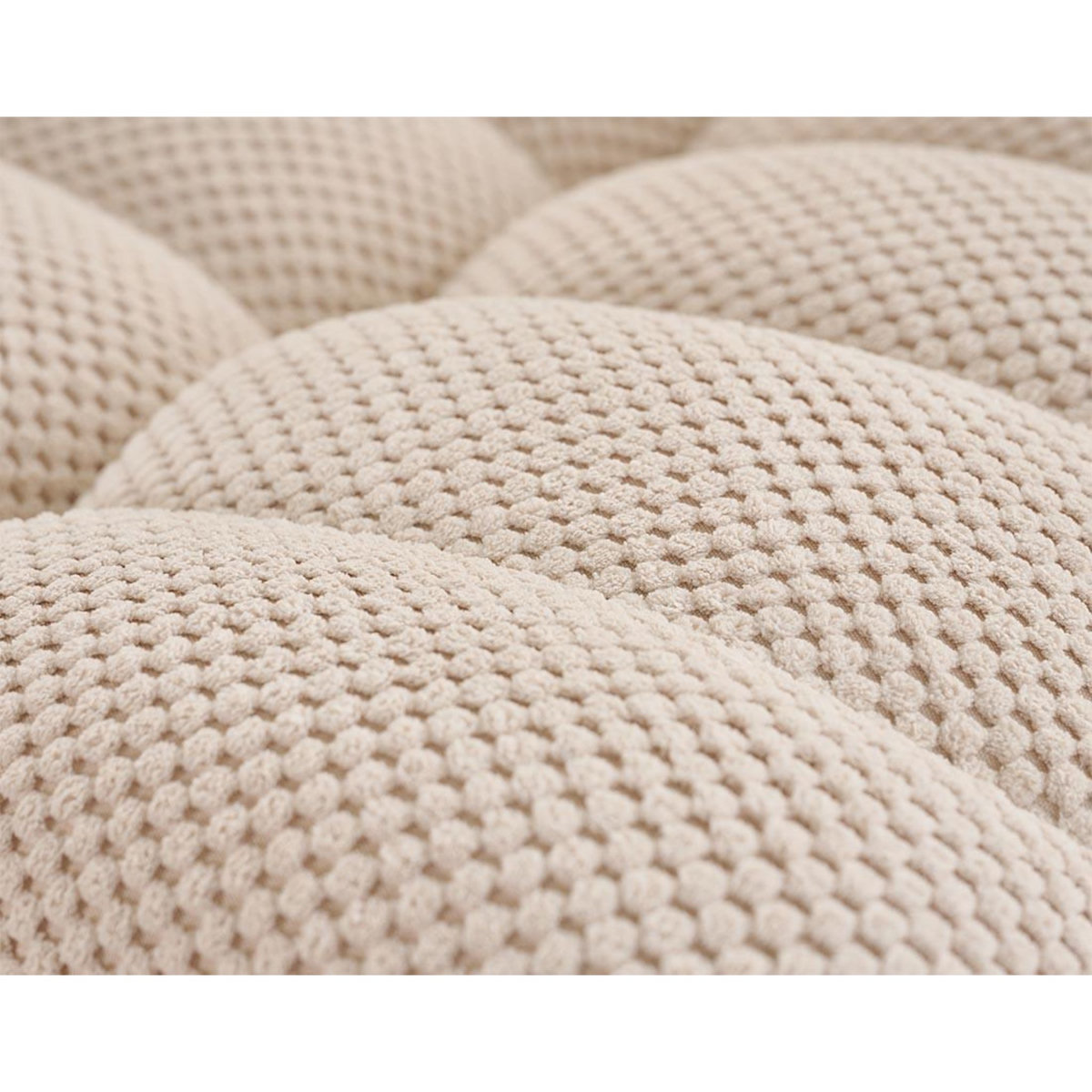 LISA DESIGN Ellie - canapé 3 places en velours texturé