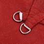 Voir la diapositive 5 : VIDAXL Voile d'ombrage 160 g/m^2 Rouge 3,5x5 m PEHD