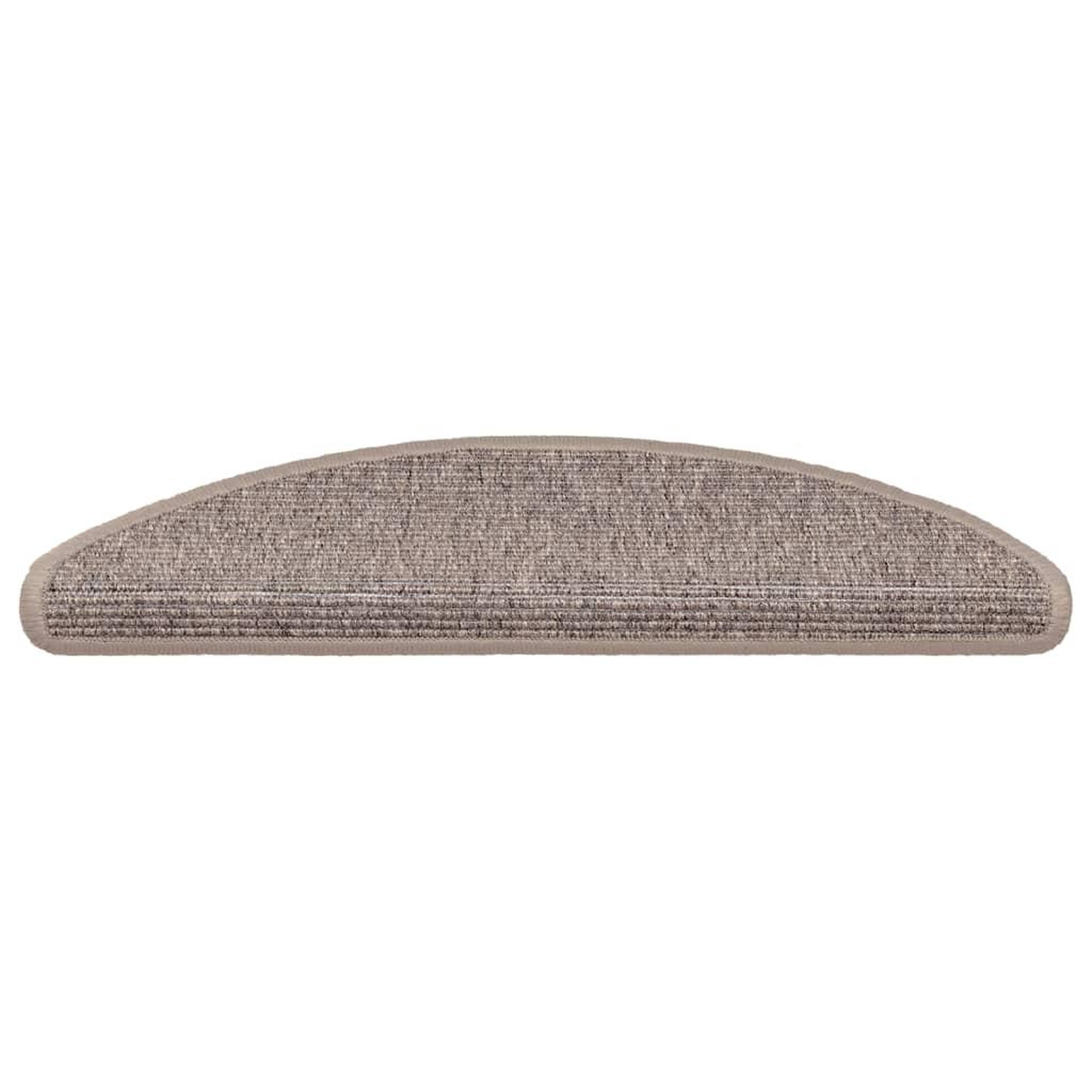 Voir la diapositive 4 : VIDAXL Tapis d'escalier autocollants 15 pcs 56x17x3 cm Beige fonce