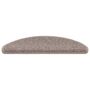 Voir la diapositive 4 : VIDAXL Tapis d'escalier autocollants 15 pcs 56x17x3 cm Beige fonce
