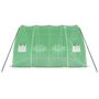 Voir la diapositive 5 : VIDAXL Serre avec cadre en acier vert 24 m^2 6x4x2,85 m