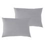 Voir la diapositive 1 : PTIT BASILE Lot de 2 taies d'oreiller bébé en coton bio 40 x 60 cm coloris unis 