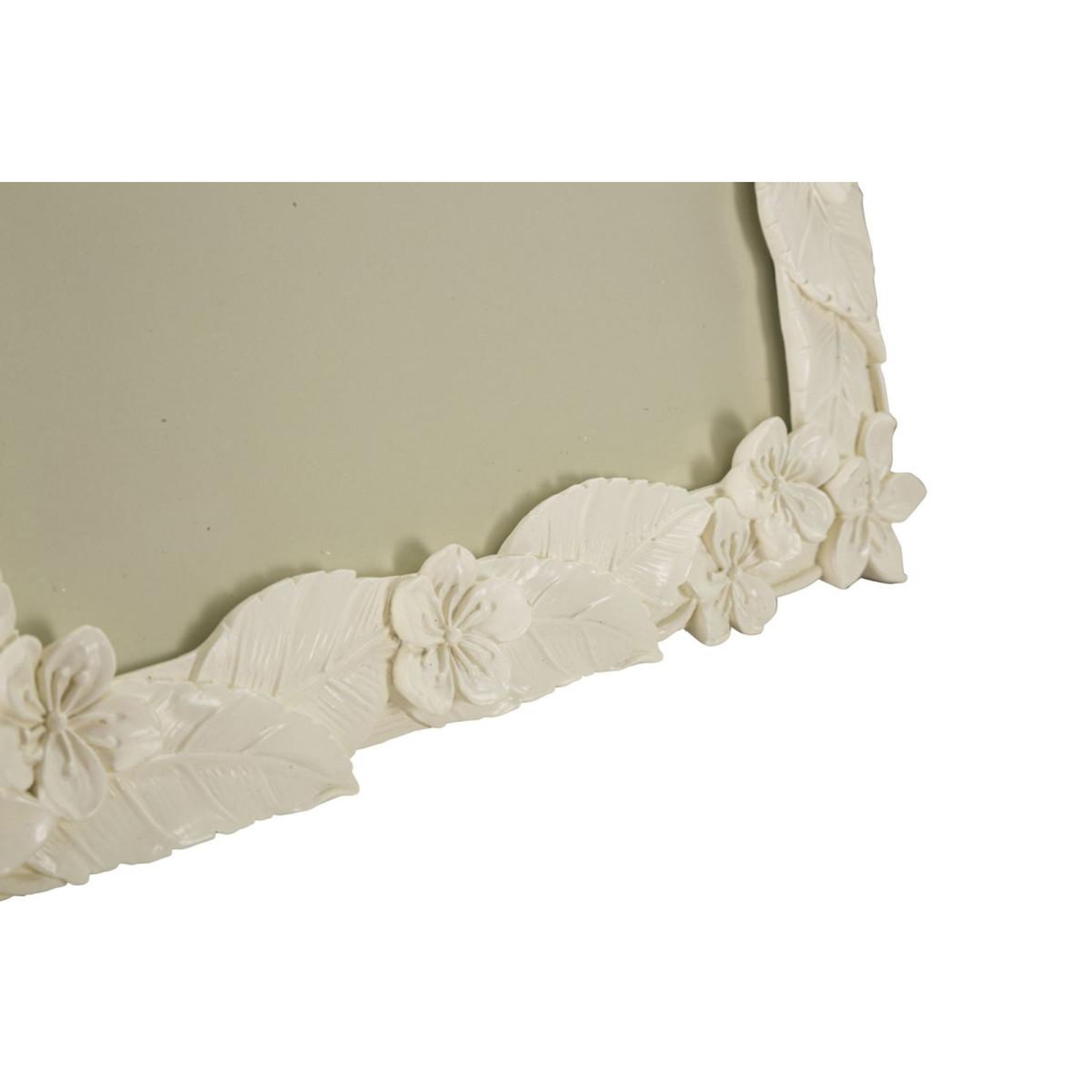 Voir la diapositive 4 : Paris Prix Cadre photo déco fleurs  leaf  20x25cm crème