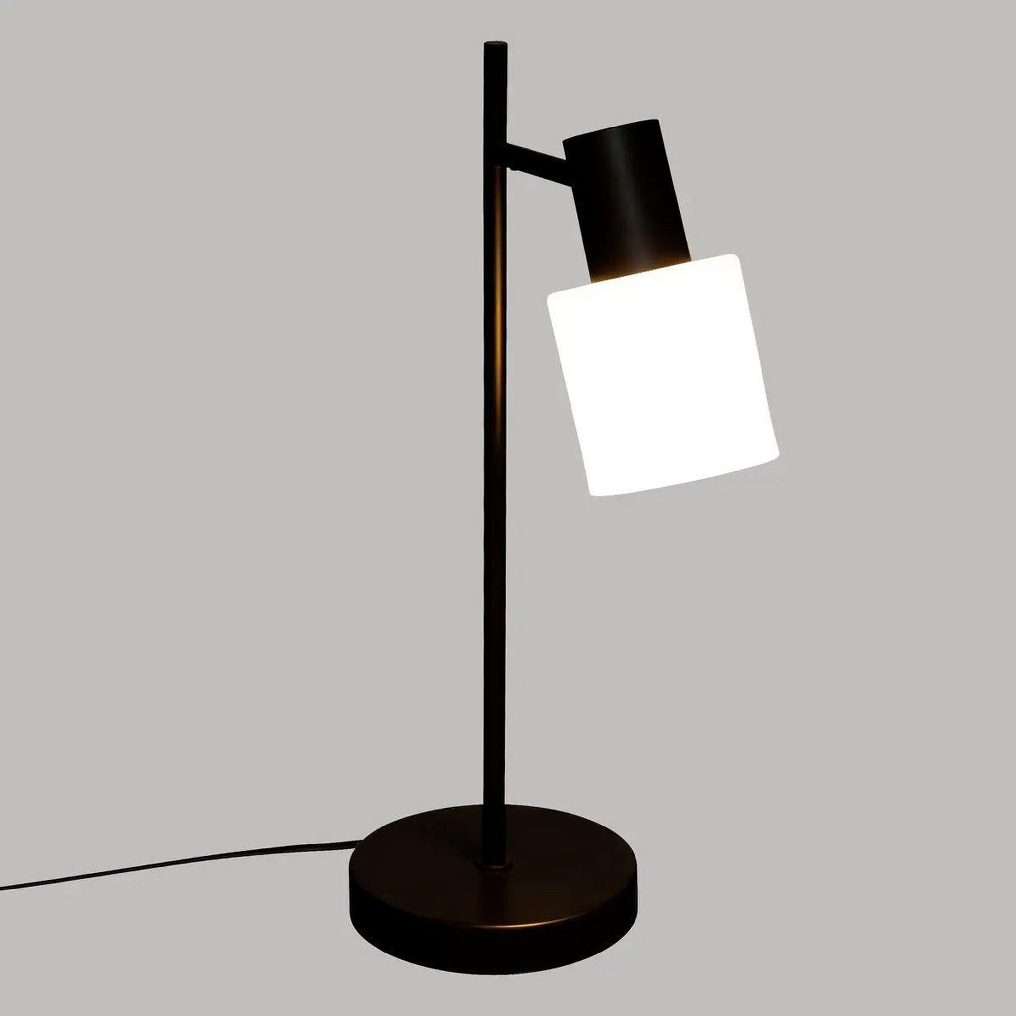 Voir la diapositive 4 : ATMOSPHERA Lampe à poser design en métal  tais  45cm noir